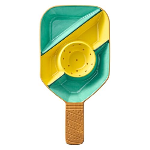 Pickleball Paddle Snack Tray Blue | Paddle-Shaped Serving...
