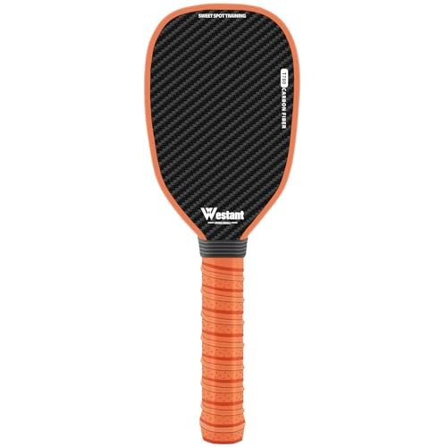 Westant Pickleball Training Paddle - 3K Raw T700 Carbon...