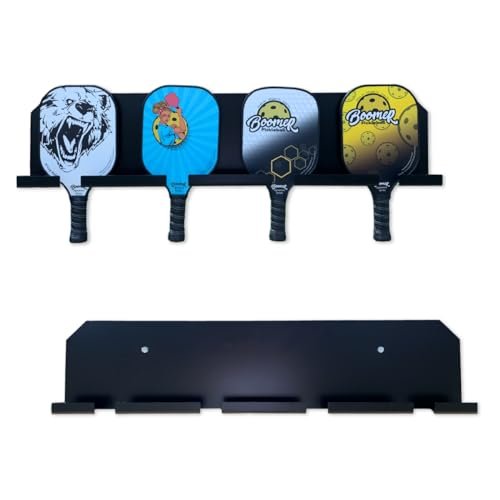 HD Pickleball Paddle Rack | Holds 4 or 8 Paddles...