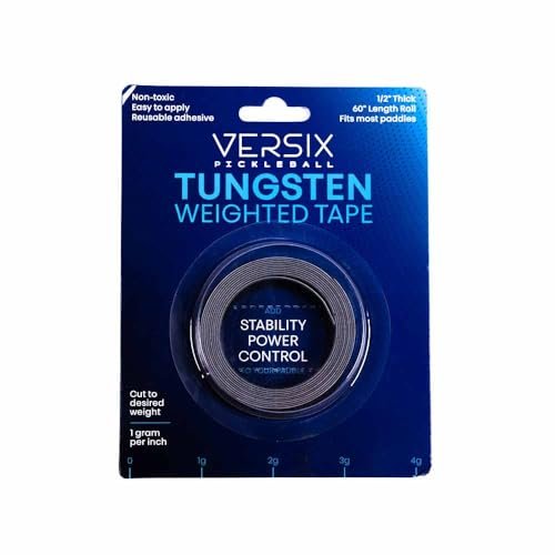 Versix Pickleball Tungsten Tape, Weighted Tape, 1/2 inch...