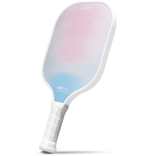 Luzz Carbon Fiber Pickleball Paddles, Sandblasted Surface...