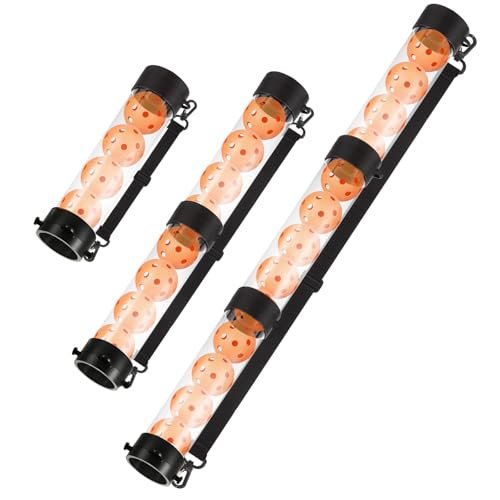 LOLYSIC Pickleball Ball Retriever 17 Ball Pickleball Tube...