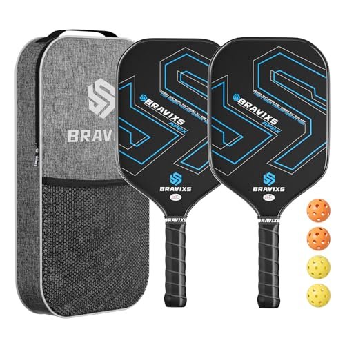Pickleball Paddles Set of 2 USAPA Approved T700 Raw...