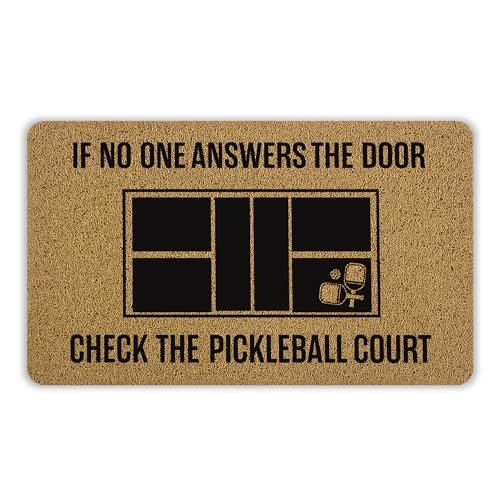 INDAJEDN Funny Pickleball Gifts Door Mat, Gifts for...