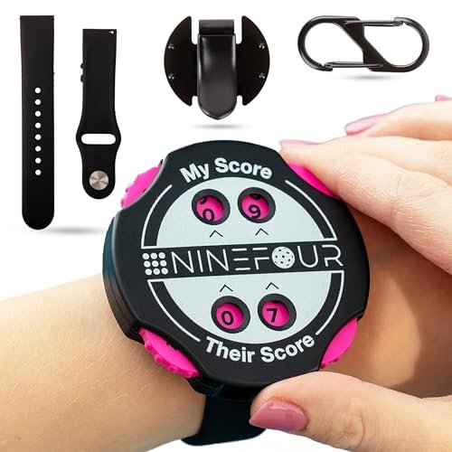 NineFour Pickleball Score Keeper Kit, Manual Handheld...