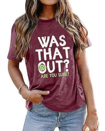 Pickleball Shirts for Women Pickleball Graphic T-Shirt was...