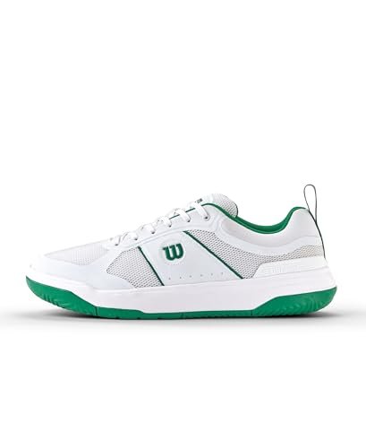 WILSON Men's Pickle Pro Sneaker, White/Bosphorus, 10