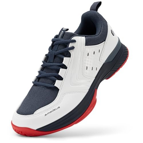 FitVille Wide Tennis Shoes for Men Pickleball Shoes...