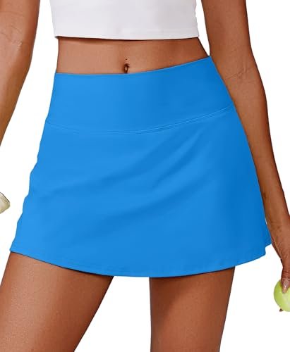 PINSPARK Golf Skirts for Women Lightweight Tennis Mini...