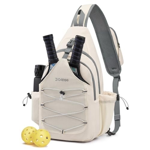 G4Free Pickleball Bag, Pickleball Sling Bag for Women,...