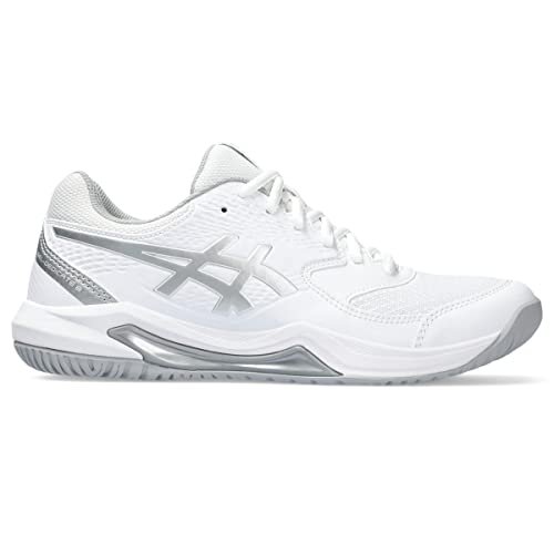 ASICS Women's Gel-Dedicate 8 Tennis Shoes, 9, White/Pure...