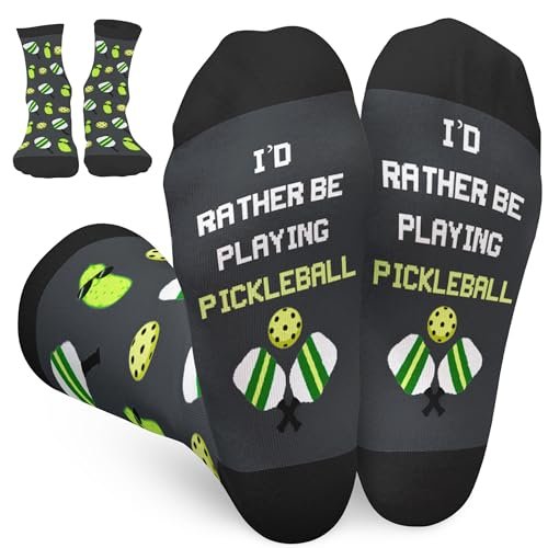 FOURSTUFF Pickleball Socks for Women, Men - Pickleball...