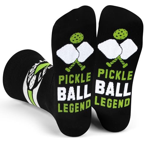Lavley Funny Pickleball Socks for Adults - Colorful Novelty...