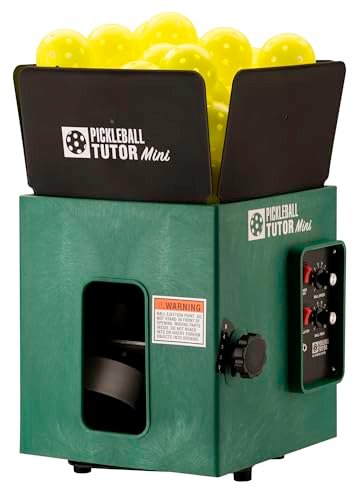 Pickleball Tutor Mini with Oscillator. Ball Machine....
