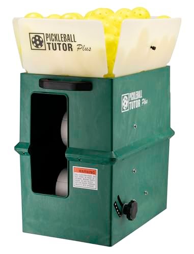 Pickleball Tutor Plus. Variable TOPSPIN and Backspin. Made...