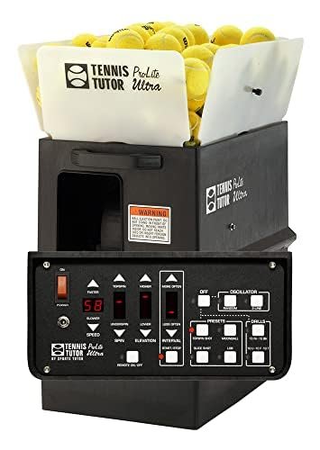 Tennis Tutor Prolite Ultra. Includes Popular Preset Shots...