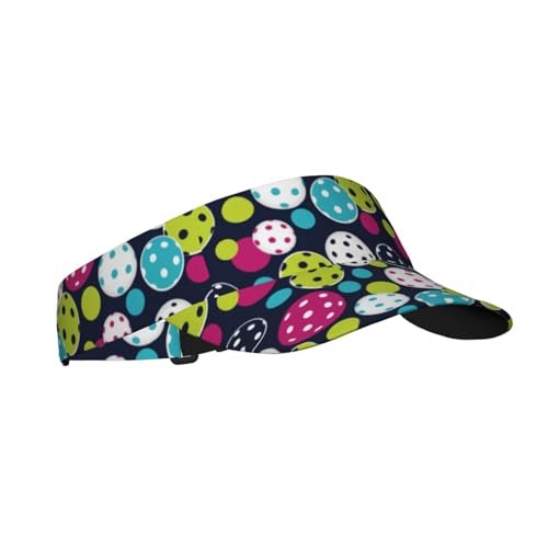 Pickleball Pickles Ball Sports Sun Visor Hats for Women...