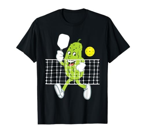 Pickle Playing Pickleball - Funny Pickleball Paddleball...