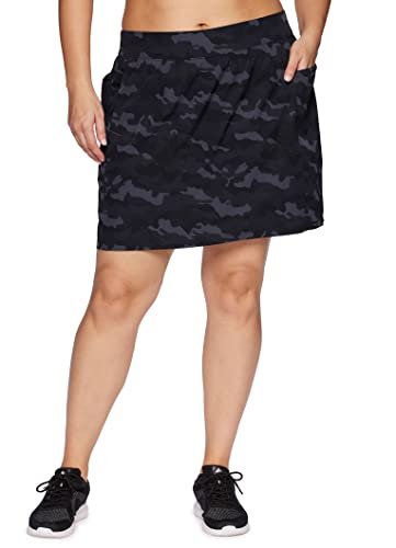 RBX Active Women's Plus Size Skort, Stretch Woven...