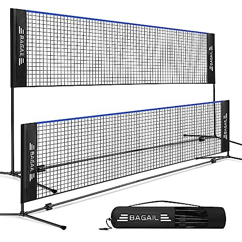 BAGAIL Badminton Net, Foldable Sports Net 10 FT/ 14 FT/...