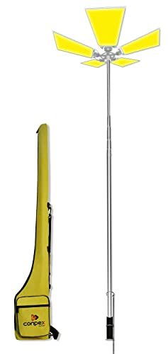 CONPEX 25000lm LED Telescopic Camping Light - Portable...