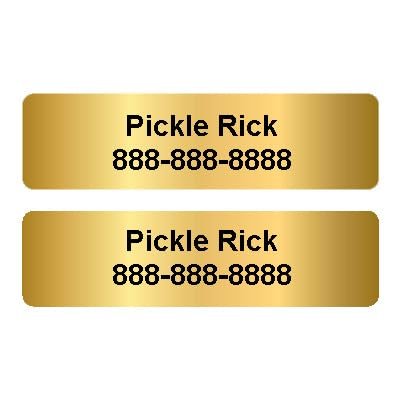 Customizable Stick-On Pickleball Labels – Fully Personalize...