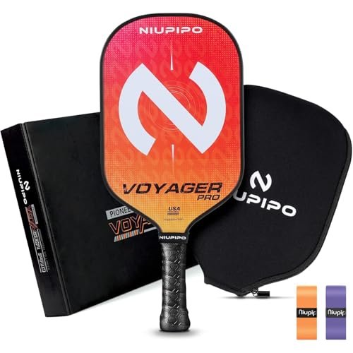 Niupipo Elongated Pickleball Paddle, Voyager Pro,...