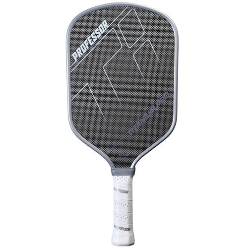 Professor Titanium Pro Aero Pickleball Paddle - Designed...