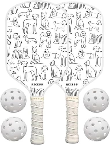 Dog Days Starter Set - Premium Pickleball Paddles and...