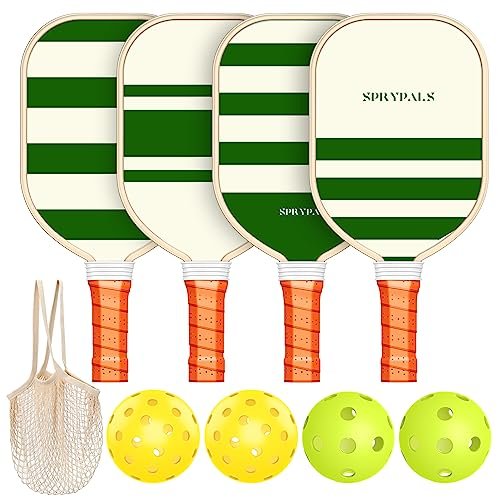 Pickleball Paddles,USAPA Approved Pickleball Paddles Set...