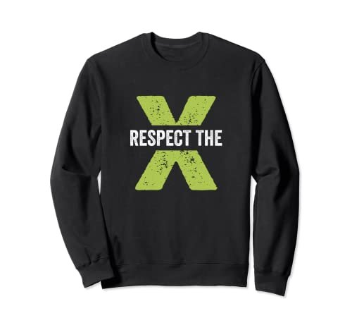 Respect the X Pickleball Men Women Funny Pickleball...