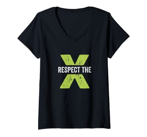 Womens Respect the X Pickleball Men Women Funny Pickleball...