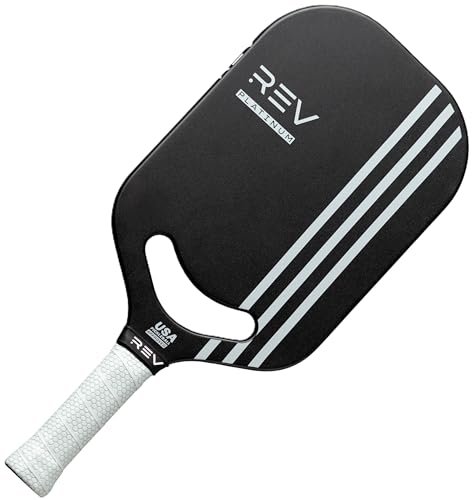 REV Pickleball Paddle – Platinum Carbon Fiber Pro...