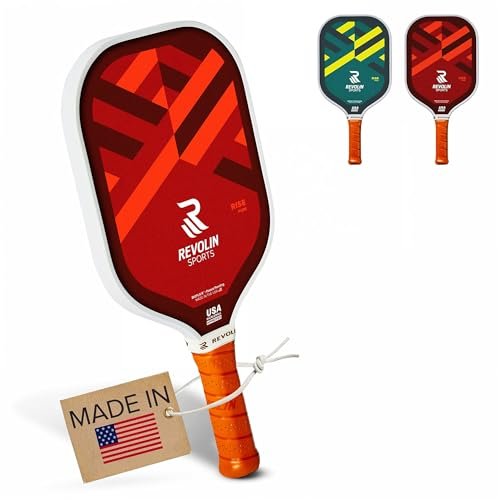 Revolin Sports RISE Pickleball Paddle | Control & Sweet...