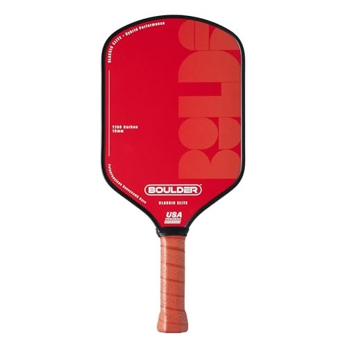Boulder Pickleball Paddle - USAPA Approved - T700 Carbon...