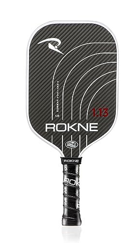 ROKNE Taktical Carbon Series, Pickleball Paddle, 3K Raw...