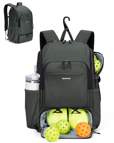 sportsnew Pickleball Bag, Waterproof Pickleball Backpack...