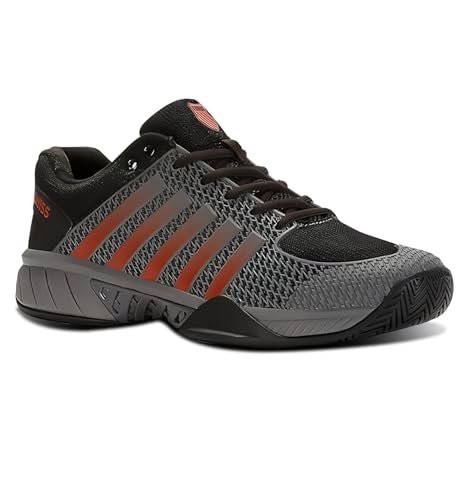 K-Swiss Men's Express Light Pickleball Shoe, Steel Gray/Jet...