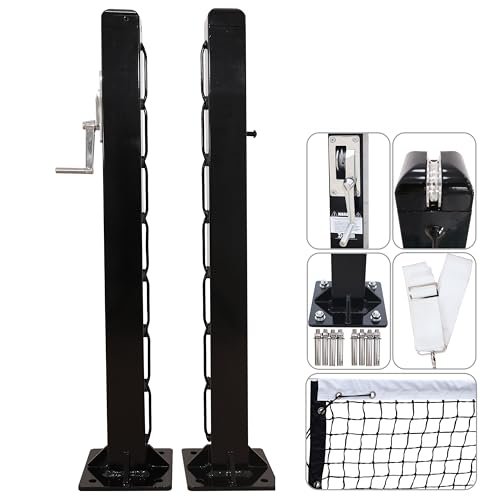 Pro Pickleball Posts and Net — Aluminum Alloy Pickleball...